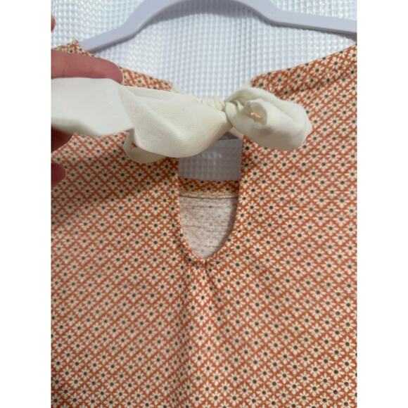 LC NWOT Women's M Cottagecore Floral Lace Bow Long Sleeve Top Soft Girl Coquette - Picture 5 of 11